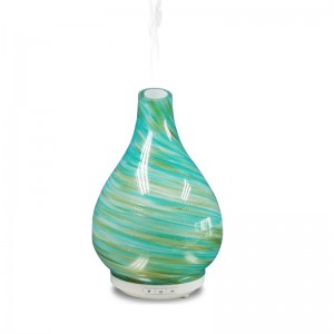 April skin care green gold silly glass aroma oil diffuser