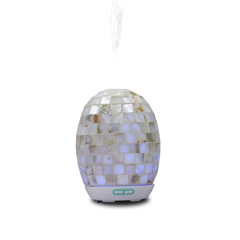 Wholesale cost high quality mosaic paster glass aroma oil diffuser